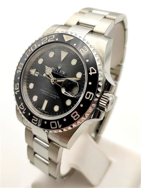 rolex gmt master ii black model number|rolex gmt black bezel.